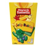 Bassetts Jelly Babies Box - 400g Carton - Best Before: 14.09.22 (OUT OF STOCK - ETA 10.07.22)